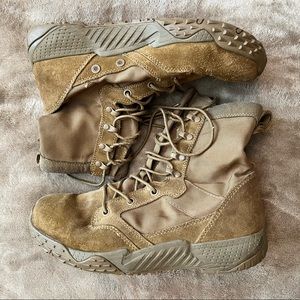 Under Armor Combat Boots (Tan) - Men’s 8